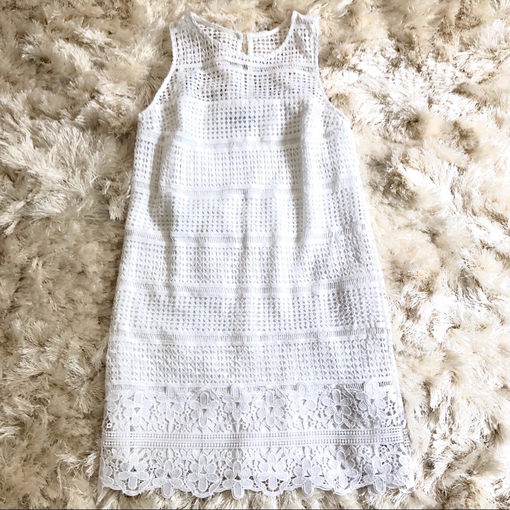 NWT Abercrombie White Lace Dress